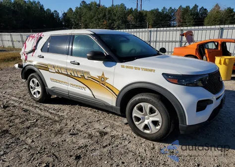2020 Ford Explorer Police Interceptor z USA, uszkodzony, nr VIN 1FM5K8AB0LGD07948